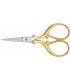 Nogent hb 520 3019 Ciseaux broder fleurs « HB », 9 cm, dorés.
