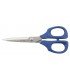 Kaï 5165.b Ciseaux couture multi-usages 16,5 cm inox, anneaux bleus. Livrés avec un étui protecteur.