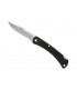 Bück 7110.lt Couteau,  lame acier 420 à cran, manche 12,5 cm nylon noir, étui nylon noir