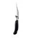 G.David 332 Couteau Laguiole, lame acier 12C27 à cran, manche 12 cm ébène