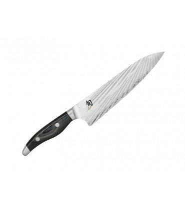 Kaï ndc.0706 Couteau chef Sun nagare 20 cm Bois Pakka wood gris foncé tacheté