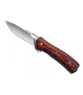 Bück 7346.rws Couteau Vantage Avid, lame à trou acier 420 avec « flipper » et cran intérieur, manche 11 cm nylon noir