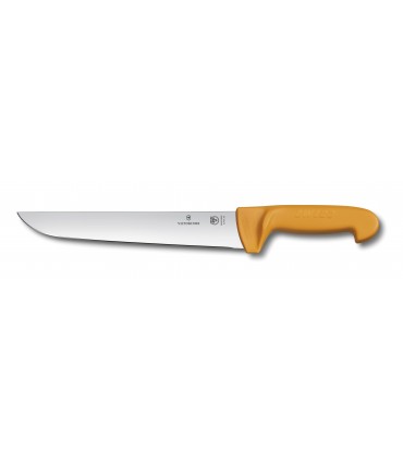Victorinox 5.8431.29 Couteau, lame 29 cm inox, manche grillon® jaune.