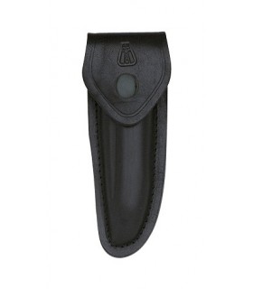 Pielcu 5312 Etui cuir noir avec passant permettant le port horizontal, transversal ou vertical pour Laguiole de 12 cm de manche.