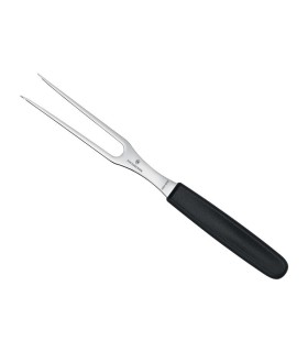Victorinox 5.2103.15 Fourchette découper, lame 15 cm inox, manche polypropylène noir.