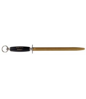 Fisher 772 Fusil de boucher « TITANIUM II », mèche ovale 30 cm revêtement nitrure de titane, taillage fin, manche noir