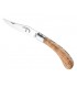 Gilles  10210 couteau Capuchadou 10 cm bois olivier