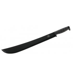 Puma Tec 311244 Machette PUMA-TEC, lame noire 44 cm acier 420, manche gomme noire, étui nylon.