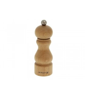 De Buyer rumba.c01 Moulin  épices  14 cm bois hêtre naturel