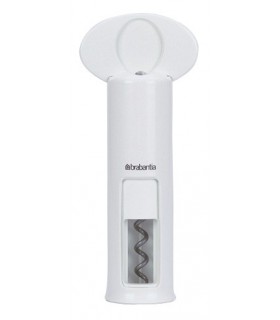 Brabantia 1687 Tire-bouchon  Classic blanc, avec coupe-capsule incorporé.